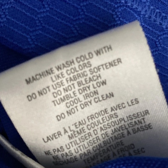 Adidas Polo Shirt Men's XL Blue Golf Performance Climacool Athletic Activewear - Picture 10 of 10